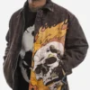 HUF x Marvel Ghost Rider Inspired Denim Jacket