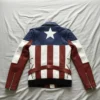 America Leather Jacket Captain Marvel Jacket Mens Varsity