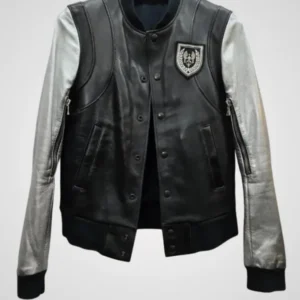 Justin Bieber Balmain Varsity Jacket