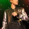 Justin Bieber Balmain Varsity Jacket