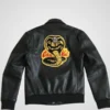 Cobra Kai Black Leather Jacket