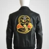 Cobra Kai Black Leather Jacket