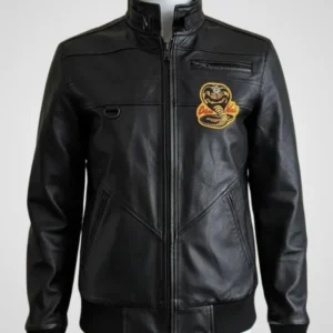 Cobra Kai Black Leather Jacket