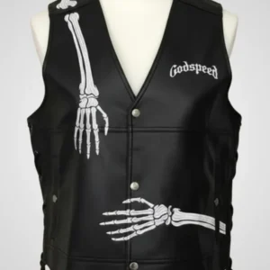 God Speed R.O.D Leather Vest