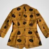 Halloween Pumpkin Printed Blazer