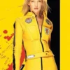 The Bride Kill Bill Yellow Leather Jacket