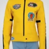 The Bride Kill Bill Yellow Leather Jacket