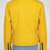 The Bride Kill Bill Yellow Leather Jacket