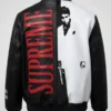 Scarface Tony Montana Leather Bomber Jacket