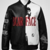 Scarface Tony Montana Leather Bomber Jacket
