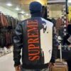Scarface Tony Montana Leather Bomber Jacket