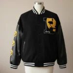 Smile face King Mcneal Aka Letterman Leather Jacket