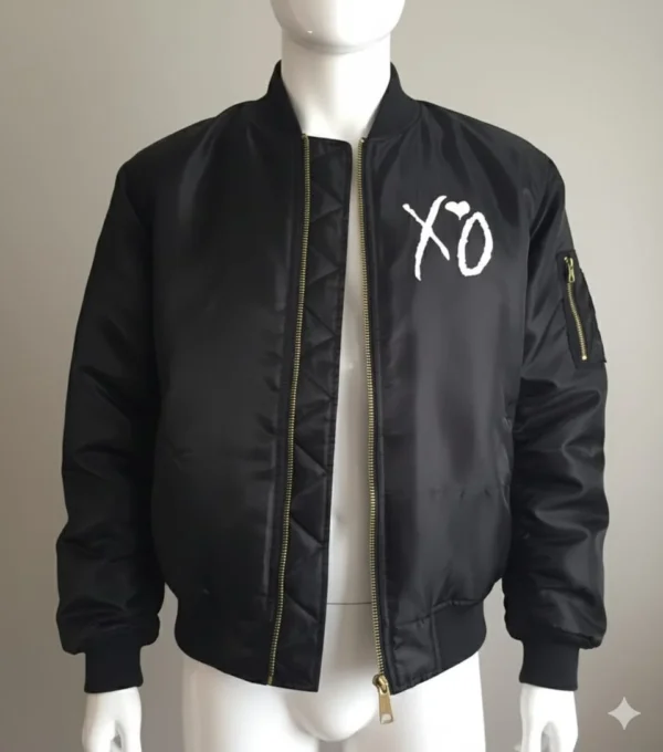 Best The Weeknd Starboy Black Jacket REP X STARBOY