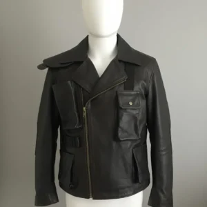 Fury Road Mad Max Tom Hardy Black Leather Jacket