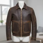 Biker Jacket American Pilot Air Force Vintage Leather Jacket