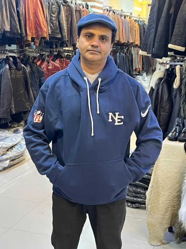 Nike Men's Blue New England Patriots Hoodies