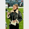 Erin Andrews Black Leather Jacket
