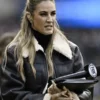 Erin Andrews Black Leather Jacket
