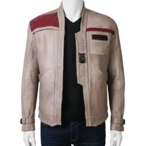 Finn Leather Jacket Star Wars Poe Dameron Finn Leather