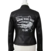 Where Woke Goes to Die Casey DeSantis Leather Jacket