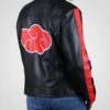 Naruto Akatsuki Hooded Leather Jacket