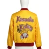 Home Alone Gus Polinski (John Candy) Yellow Satin Jacket