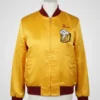 Home Alone Gus Polinski (John Candy) Yellow Satin Jacket