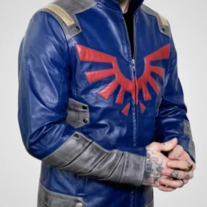 Hylian Shield Edition Legendary Blue Leather