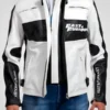 Vin Diesel Fast And Furious 7 Jacket Dominic Toretto White Leather Jacket