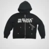 In Glock We Trust Black Hoodie