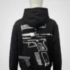 In Glock We Trust Black Hoodie