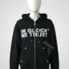 In Glock We Trust Black Hoodie