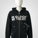 In Glock We Trust Black Hoodie
