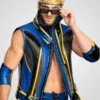 Logan Paul WWE WrestleMania 39 Blue Leather Vest