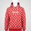 Red Louis Vuitton x Supreme Hoodie | Box Logo Hooded Sweatshirt