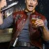 Chris Pratt Guardians of The Galaxy Leather Vest