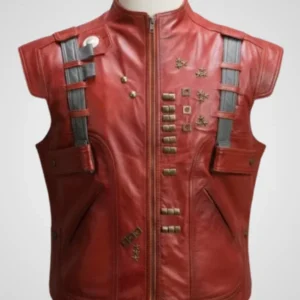 Chris Pratt Guardians of The Galaxy Leather Vest