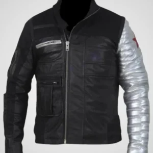 Winter Soldier Civil War Leather Jacket