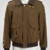 Stranger Things Steve Harrington Brown Leather Jacket