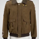 Stranger Things Steve Harrington Brown Leather Jacket