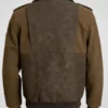 Stranger Things Steve Harrington Brown Leather Jacket