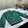 Seth Rogen Platonic 2023 Green Varsity Jacket