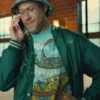 Seth Rogen Platonic 2023 Green Varsity Jacket