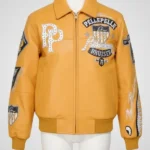 Pelle Pelle American Bruiser Yellow Leather Jacket