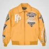 Pelle Pelle American Bruiser Yellow Leather Jacket