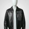 Pelle-Pelle X TB Men’s Chi-Town Black Leather Jacket