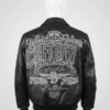 Pelle-Pelle X TB Men’s Chi-Town Black Leather Jacket