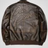 Men’s Two Tone Pelle Pelle Leather Jacket – Vintage Brown Style