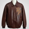 Mark Buchanan Brown Pelle Pelle Leather Jacket – Vintage Rare