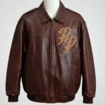 Mark Buchanan Brown Pelle Pelle Leather Jacket – Vintage Rare